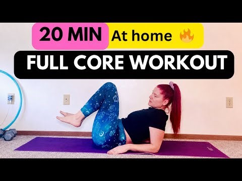20 minute full core workout | guided NO equipment ab workout