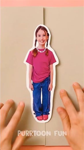 I Made a Pop-Up Anatomy Book & It's WILD 🧠 #diy #kidscraft #bodysystems