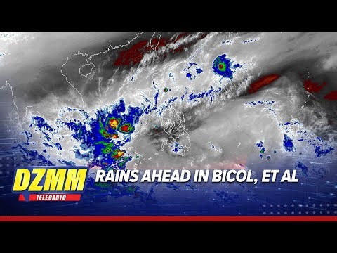Rains ahead in Bicol, 5 other areas - PAGASA | DZMM Teleradyo