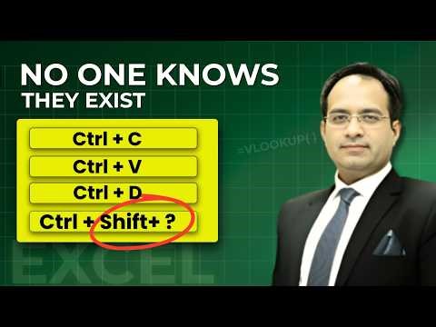 Excel Shortcuts That Save Me Hours Every Week