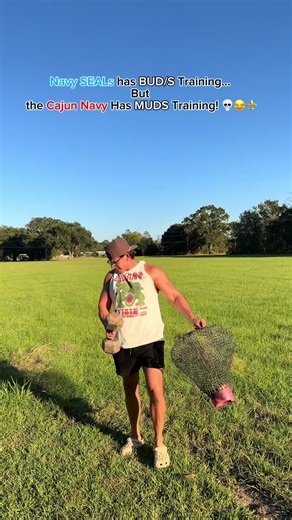 The Navy SEALs have BUD/S training, but down here in South Louisiana, the Cajun Navy has MUDS training! 😂⚜️ And it ain’t for the weak! Recruits have to survive eating what North Louisiana and the other Gulf Coast states call “Cajun food.” If they can make it through that, they tougher than a snapping turtles bite, and wrestle a alligator in a crawfish field like that. Mais, talk about special forces! 💀😂 #CajunComedy #CajunNavy #SouthLouisiana #acadiana #CajunHumor