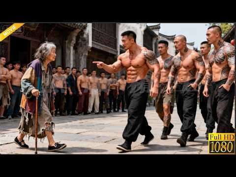 Soldiers gang up on an 80-year-old lady, unaware she is the strongest kung fu master