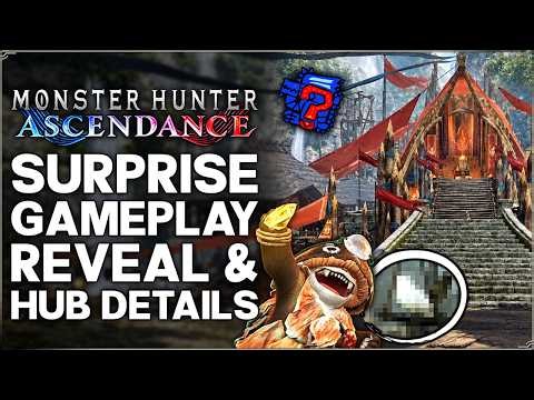 Monster Hunter Wilds Ascendance - New Gameplay Reveal, Lao Shan Lung Arena, BIG Hub Details & More!
