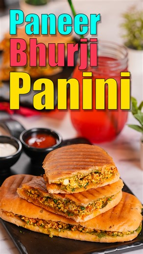 Recipe link: https://www.tarladalal.com/paneer-bhurji-panini-cottage-cheese-panini-41650r paneer bhurji panini recipe | Indian style cottage cheese panini | paneer panini sandwich | Tarla Dalal
