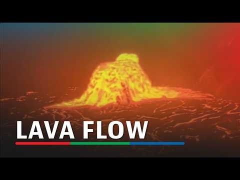 Lava flows from the Kilauea volcano in Hawaii | ABS-CBN News