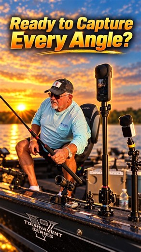 Can Your Camera Catch Every Angle? #fishing #crappiefishing #crappie #insta360x6 #insta360x5