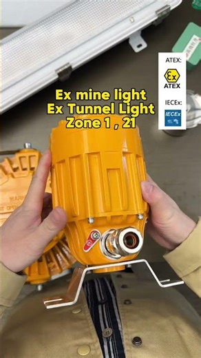 Explosion Proof Mine & Tunnel Lights – ATEX & IECEx Certified