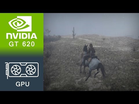 Red Dead Online Gameplay NVIDIA GeForce GT 620 (1GB VRAM)