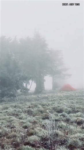 Snow in NC mountains