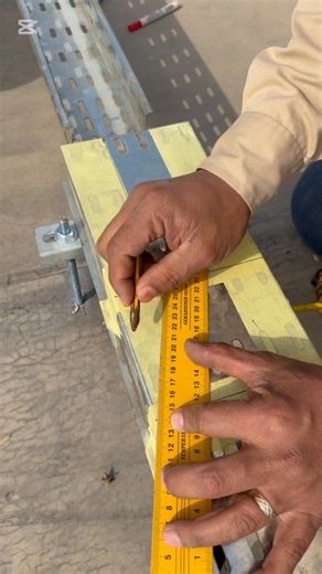 How to make cable tray reducer (150mm to 100mm) practical tutorial ✅Installation and fabrication cable tray #hilightseveryonefollowers #constructiontips #ForemanJobs #siteengineer #electricalwork #electrical #fabraction #installationmaintenace #cabletrayinstallation | BoySweto Vlogs
