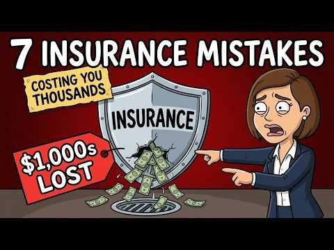 7 Insurance Mistakes That Are Costing You Thousands