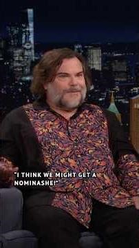 #JackBlack performs an impromptu, stripped-down version of “Peaches” 😭 #FallonTonight