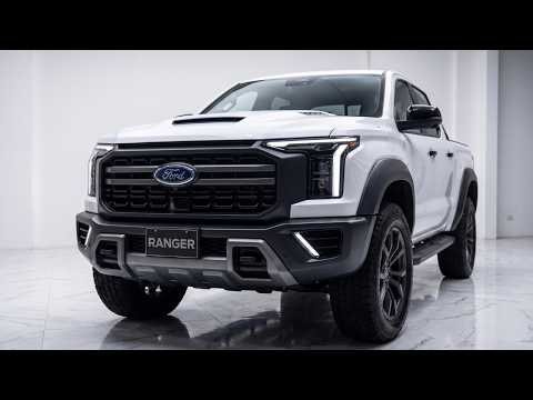 2027 Ford Ranger FIRST LOOK - New Aggressive Design & 385-HP V6 Power!