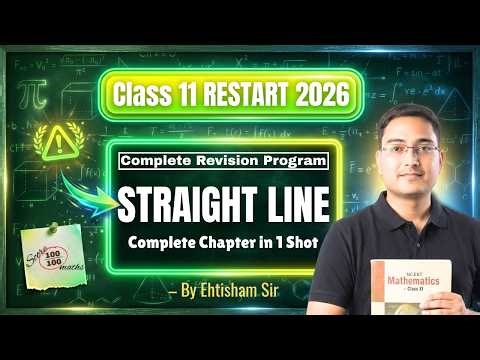 Straight Line Class 11 Maths Full Chapter in 1 Shot 🔥 | Complete Revision | Ehtisham Sir
