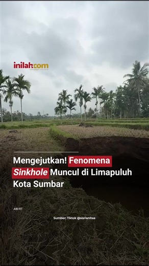 Fenomena sinkhole atau tanah tiba-tiba berlubang muncul di daerah batu kapur, Nagari Situjuah Batua, Kabupaten Limapuluh Kota, Sumatera Barat (Sumbar). Lubang dengan dengan diameter cukup besar itu sempat beberapa kali terjadi di kawasan tersebut. Menurutnya, Nagari Situjuah merupakan kawasan batu kapur, namun tertutup oleh material erupsi Gunung Sago, sehingga tidak terlihat jelas. Kawasan subur ini umumnya dikelola oleh masyarakat setempat sebagai lahan pertanian. Sifat dari kawasan batuan kap