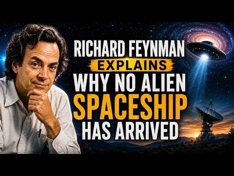 Richard Feynman Explains Why No Alien Spaceship Has Arrived
