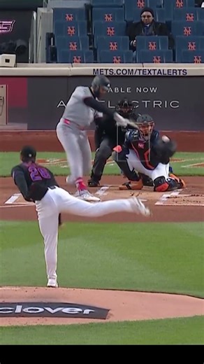 Nolan McLean has some insane movement 😳 #baseball #sports #highlights #mets #pitching