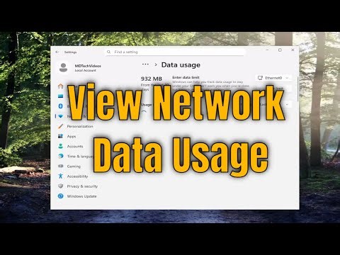 How to View Network Data Usage in Windows 11 [Tutorial]