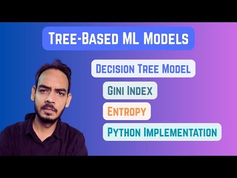 🔥 Tree-Based Machine Learning Model | Decision Tree Algorithm