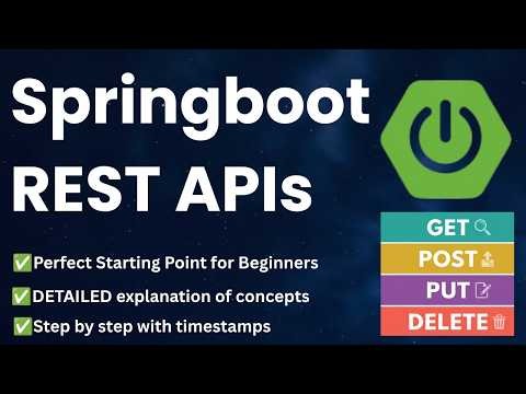 Spring Boot REST API Masterclass: Build a CRUD API from Scratch 🍃〰️ #backend #springboot