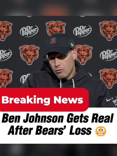 Ben Johnson Doesn’t Hold Back on 49ers After Bears Loss #NFLNews #Sportnews #ChicagoBears #BenJohnson