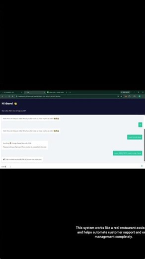 I built an AI-powered restaurant chatbot using n8n, Google Sheets, and Gemini AI 🍔🤖