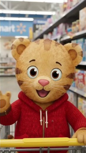 Daniel Tiger Go Shopping at Walmart 🛒 (AI)
