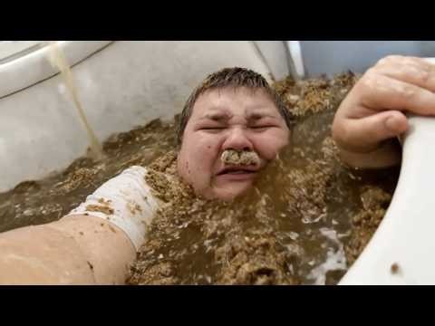 he couldn't hold it ANYMORE..