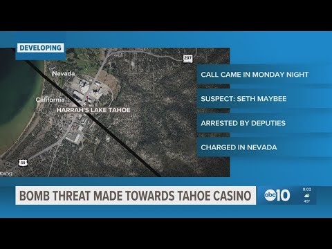 South Lake Tahoe man arrested after bomb threat at Harrah’s Casino