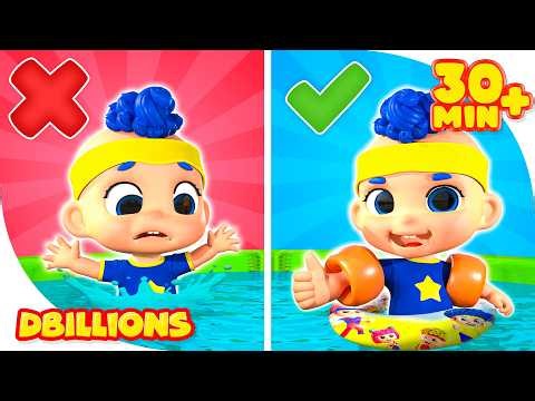 Be Careful with Baby DB | Mega Compilation | D Billions Kids Songs