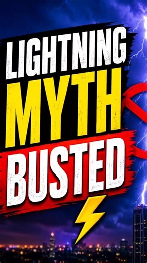 Lightning Can Strike the Same Place Twice ⚡ Myth Busted
