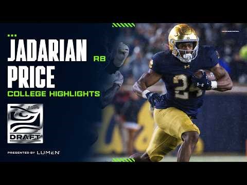 Jadarian Price College Highlights | 2026 NFL Draft