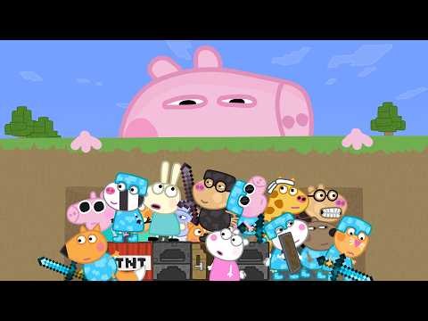 Giant Peppa vs Minecraft Speedrunner Season 2 - Full Animation