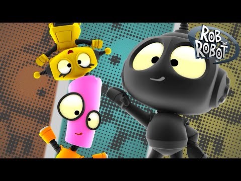 Color Confusion | Rob the Robot & Friends - Funny Kids TV