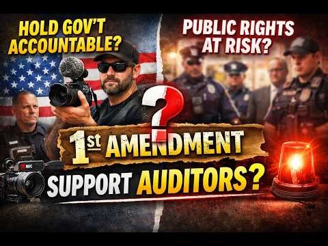 First amendment auditors - Flex your rights or lose them 
