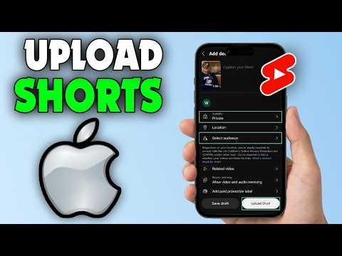 How To Upload Shorts On YouTube From iPhone - Full Guide