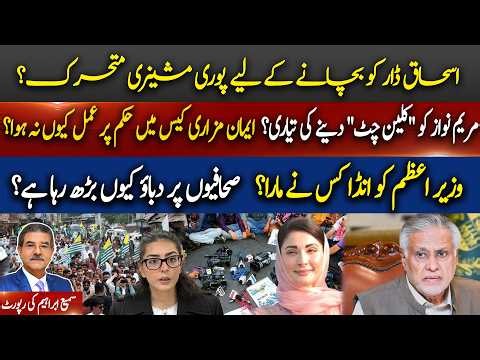 Who Is Protecting Ishaq Dar and Maryam Nawaz?Journalists Under Fire Questions Unanswered Dar Scandal