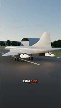 Concorde's nose bent down before every landing. Its wing is the reason. #Shorts
