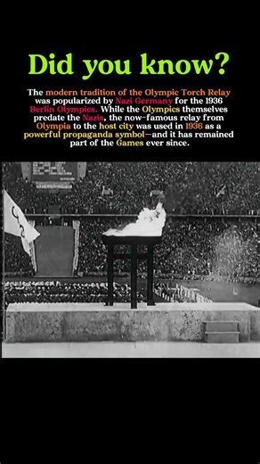 The Olympic Torch Relay: A Nazi Invention That Still Exists Today