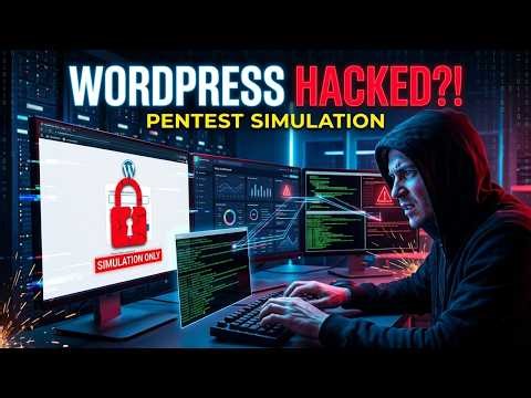S25 - Simulation of WordPress Penetration Testing | Live Pentest Demo | WordPress Security Testing
