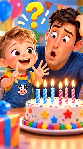 Learn Counting for Kids 🎂 | Birthday Math | Pi Math #shorts