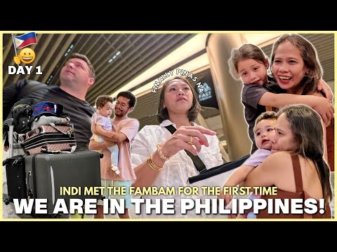 NA MEET NA NILA SI INDI SA WAKAS! WE ARE IN THE PHILIPPINES! ❤️ | rhazevlogs