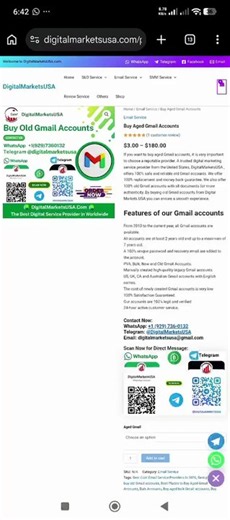 Things to Know Before You Buy Gmail Accounts Online