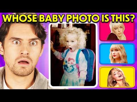 Do You Know Celebrities From Their Childhood Photos?