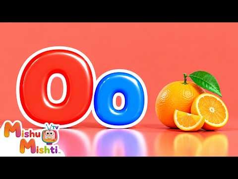 Learn Letter O & Phonics for Kids | O is for Orange 🍊 | Alphabet O Song | ABC Learning