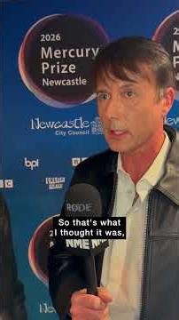 Suede tell us about progress on the next album on the Mercury Prize 2026 red carpet