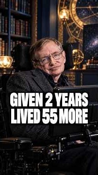 Given 2 Years, Stephen Hawking Lived 55 More