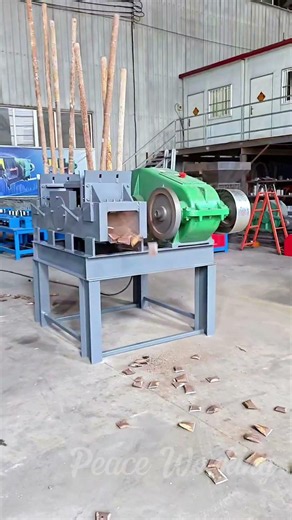 Scrap Steel Pipe Shredding ⚙️
