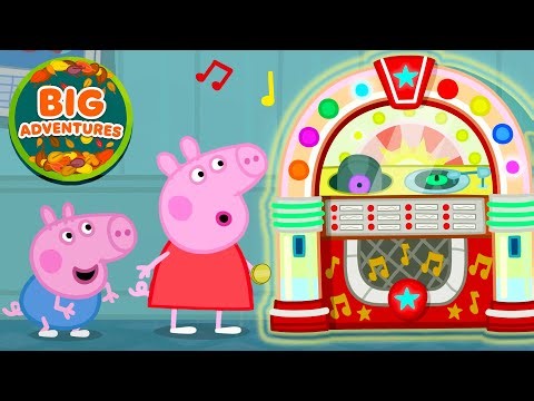 Peppa Pig Finds a GIANT Jukebox Adventure!🎶 Peppa & George: Cruise Party! | Full Episodes | 30 Mins