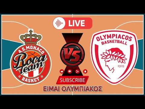ΜΟΝΑΚΟ - ΟΛΥΜΠΙΑΚΟΣ (05/05/2026) LIVE ΑΓΩΝΑΣ EUROLEAGUE #ΕιμαιΟΛΥΜΠΙΑΚΟΣ